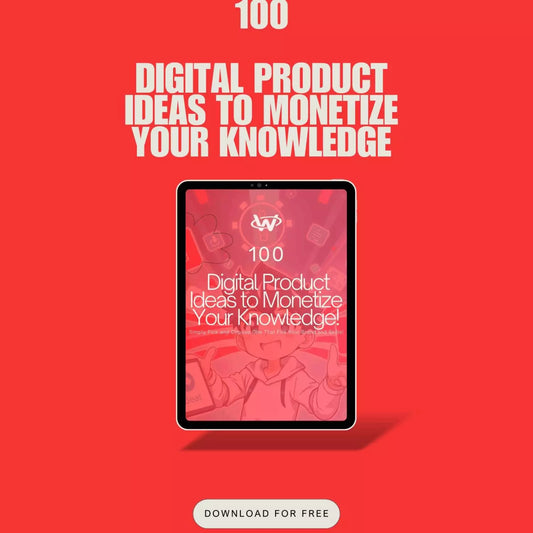 30 million digital products / 100 digital product ideas free